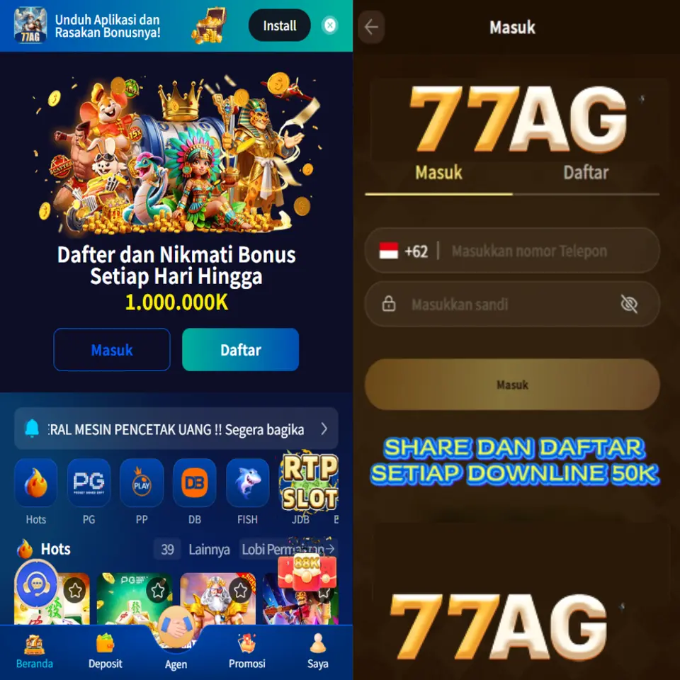 77AG APK Resmi Unduh Indonesia